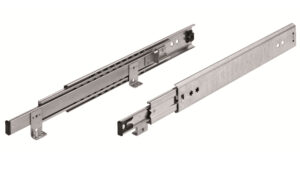 Telescopic slide over-extension 036 | up to 70 kg | insertion pins