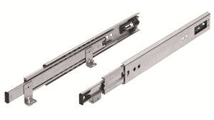 Telescopic slide over-extension 036 | up to 70 kg (154.32 lbs) | insertion pins