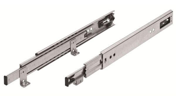 Telescopic slide over-extension 036 | up to 70 kg (154.32 lbs) | insertion pins
