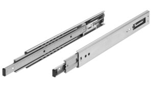 Telescopic slide over-extension 037 | up to 100 kg | soft close