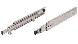 Telescopic slide over-extension 038 | up to 100 kg | insertion pins